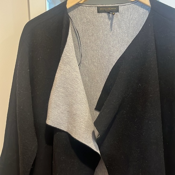 Donna Karan open drape sweater - Picture 6 of 7